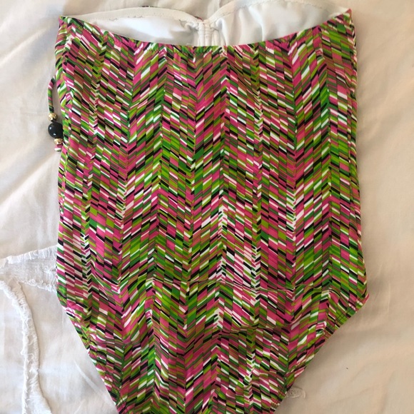 Shoshanna S/P DD strapless swimsuit - Picture 2 of 2